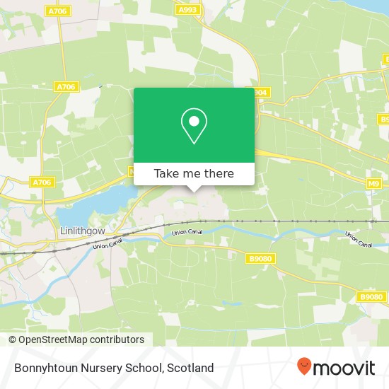 Bonnyhtoun Nursery School map