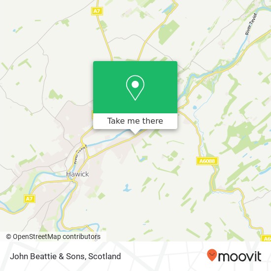 John Beattie & Sons map