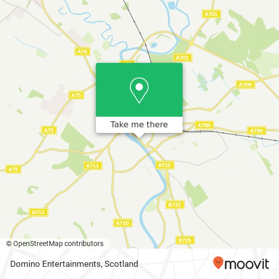 Domino Entertainments map