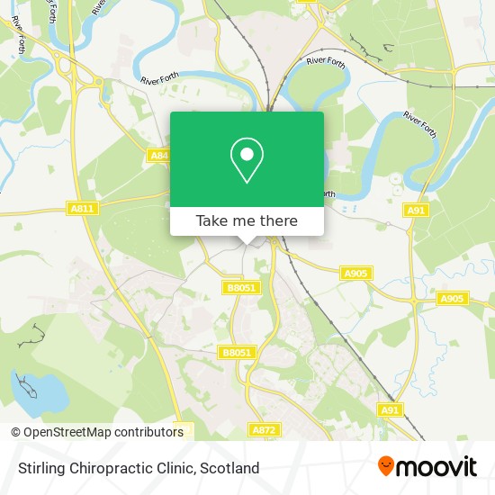Stirling Chiropractic Clinic map
