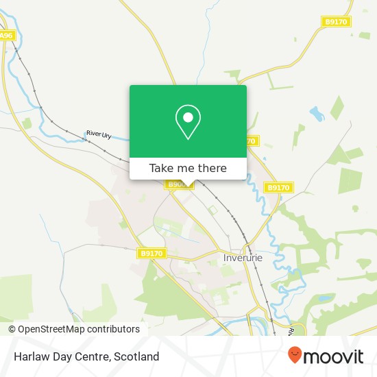 Harlaw Day Centre map