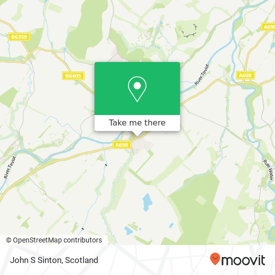 John S Sinton map