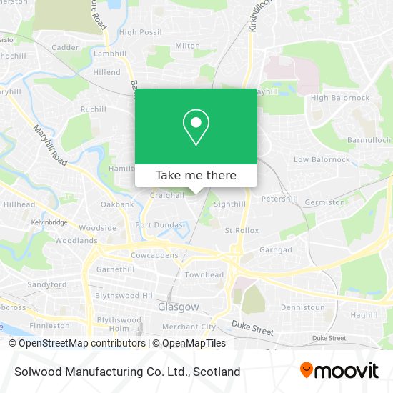 Solwood Manufacturing Co. Ltd. map