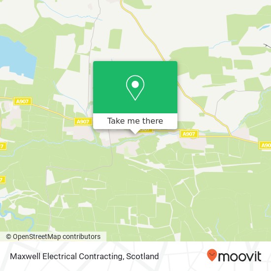 Maxwell Electrical Contracting map