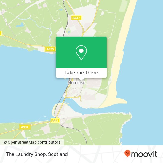 The Laundry Shop map