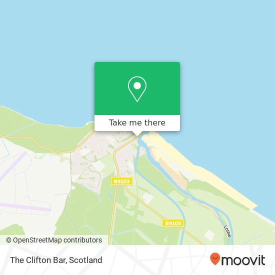The Clifton Bar map