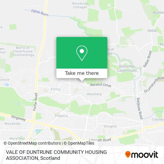 VALE OF DUNTRUNE COMMUNITY HOUSING ASSOCIATION map