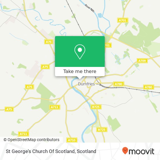 St George's Church Of Scotland map