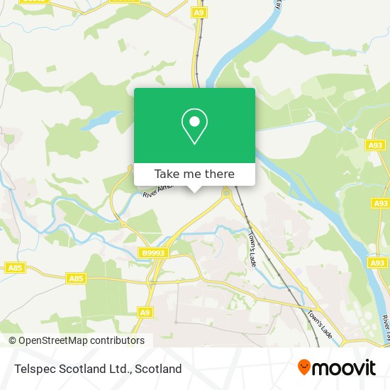 Telspec Scotland Ltd. map