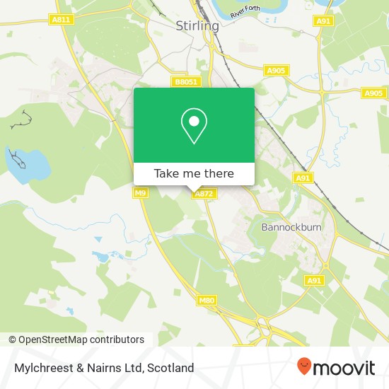 Mylchreest & Nairns Ltd map
