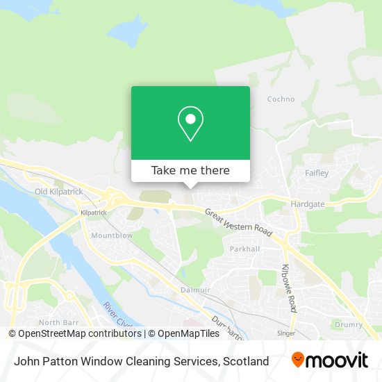 John Patton Window Cleaning Services map