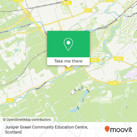 Juniper Green Community Education Centre map