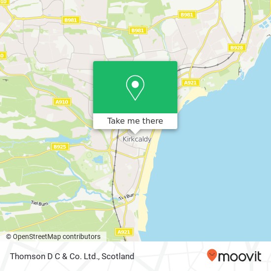 Thomson  D C & Co. Ltd. map