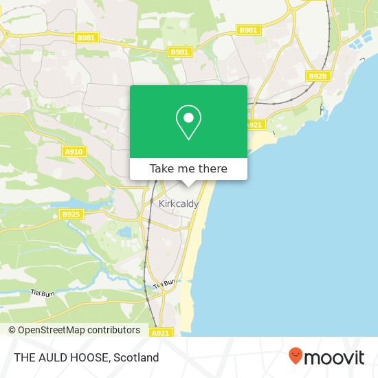 THE AULD HOOSE map