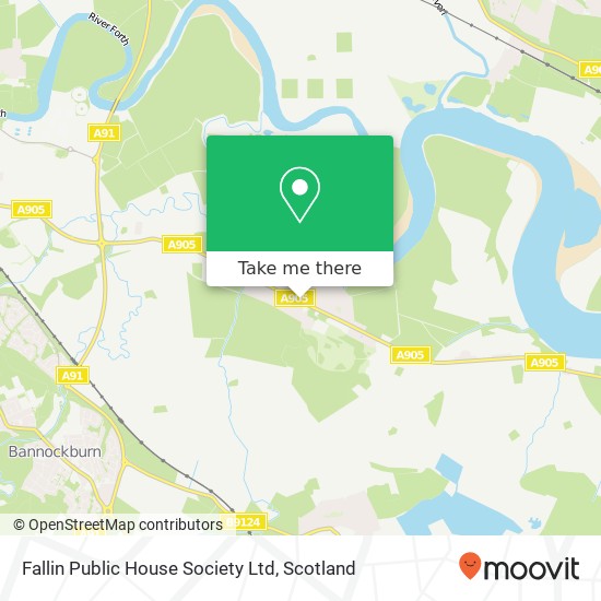 Fallin Public House Society Ltd map