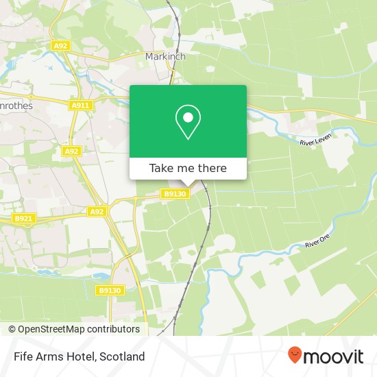 Fife Arms Hotel map