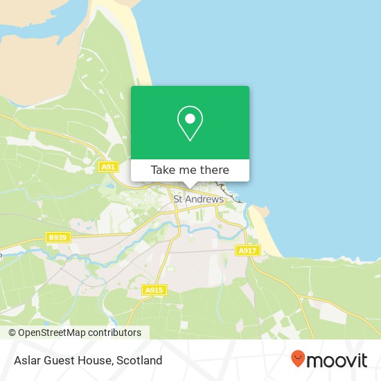 Aslar Guest House map
