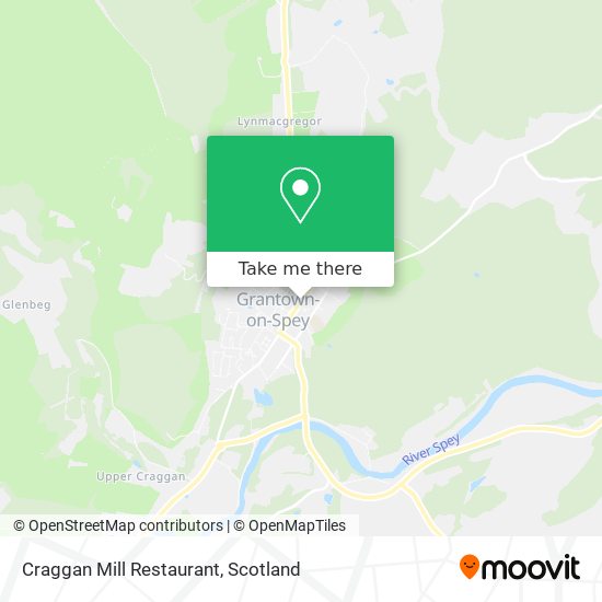 Craggan Mill Restaurant map