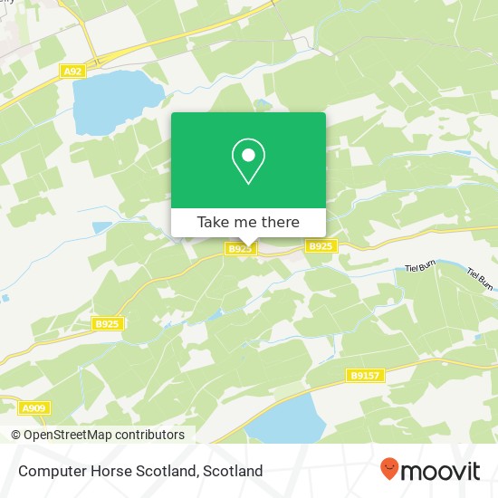 Computer Horse Scotland map