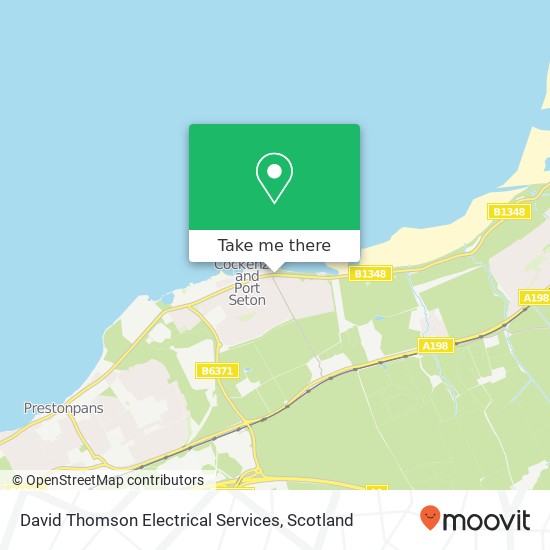 David Thomson Electrical Services map