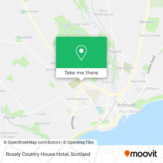 Rosely Country House Hotel map