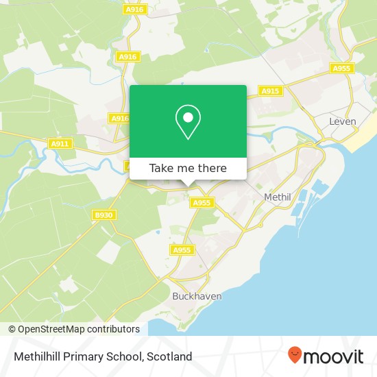 Methilhill Primary School map