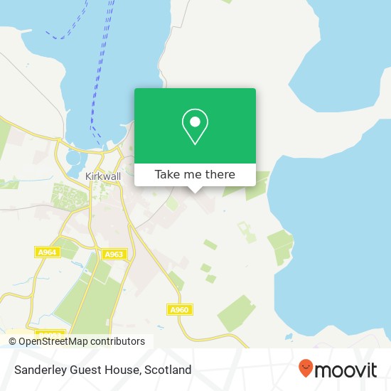 Sanderley Guest House map