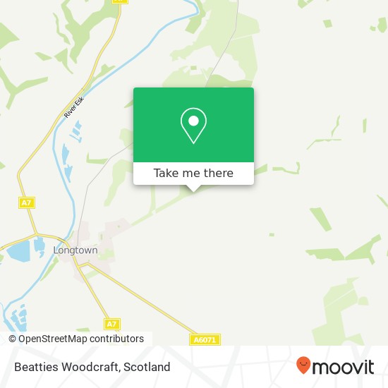 Beatties Woodcraft map