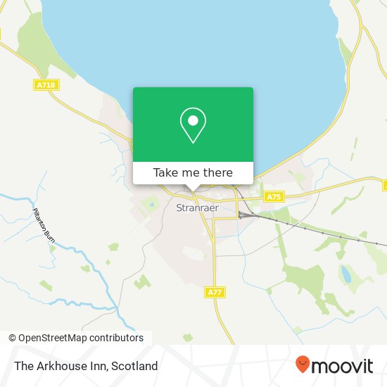 The Arkhouse Inn map