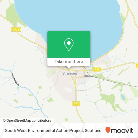 South West Environmental Action Project map