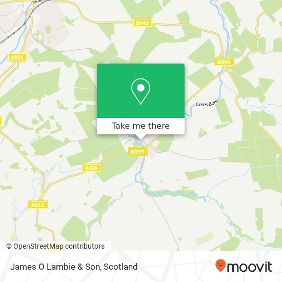 James O Lambie & Son map