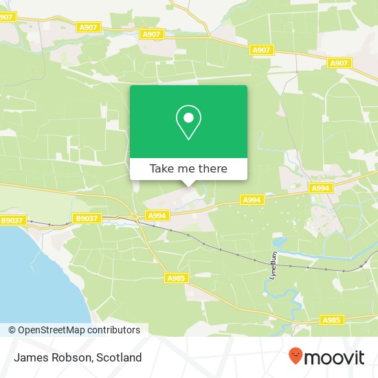James Robson map