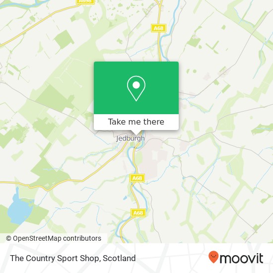 The Country Sport Shop map