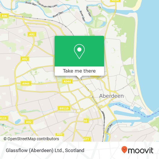 Glassflow (Aberdeen) Ltd. map