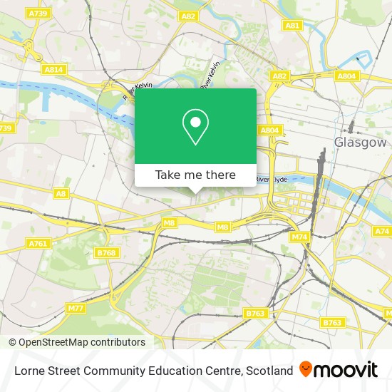 Lorne Street Community Education Centre map
