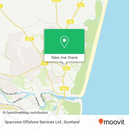 Sparrows Offshore Services Ltd. map