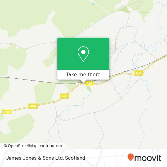 James Jones & Sons Ltd map