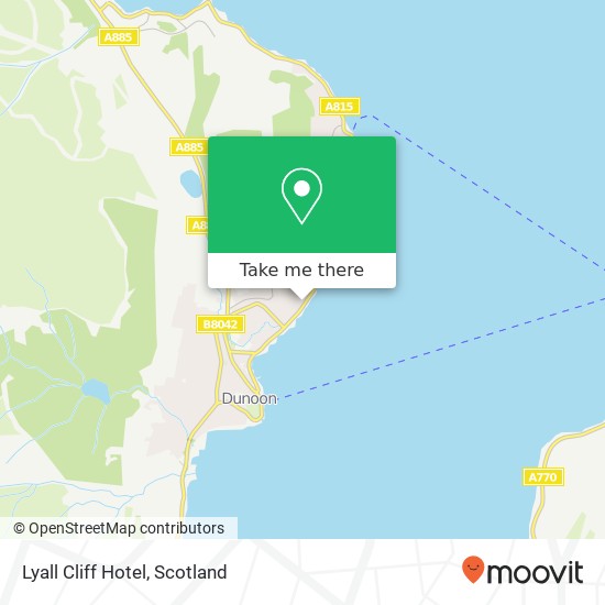 Lyall Cliff Hotel map