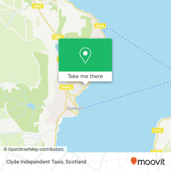 Clyde Independent Taxis map