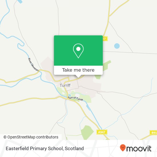 Easterfield Primary School map