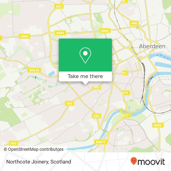 Northcote Joinery map