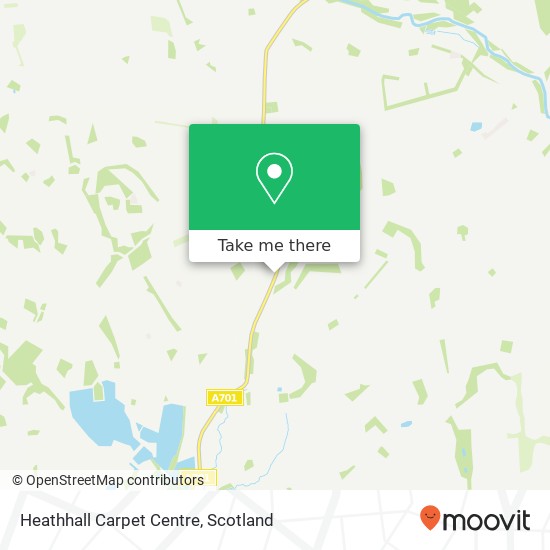 Heathhall Carpet Centre map