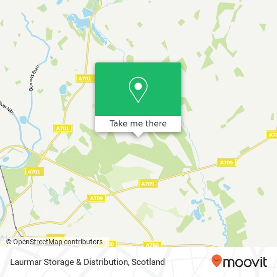 Laurmar Storage & Distribution map