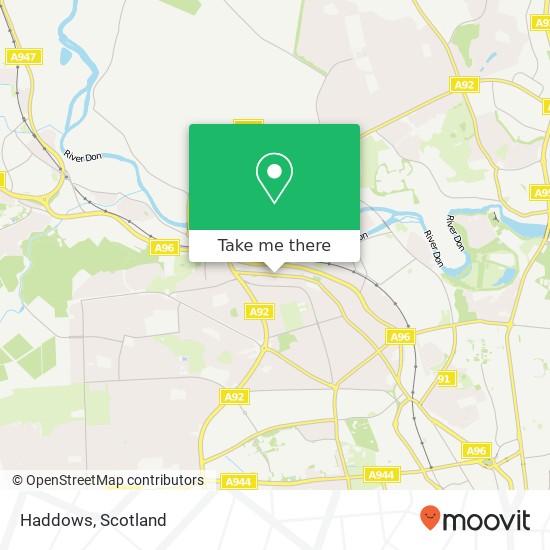 Haddows map