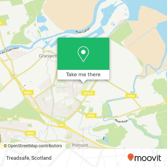 Treadsafe map