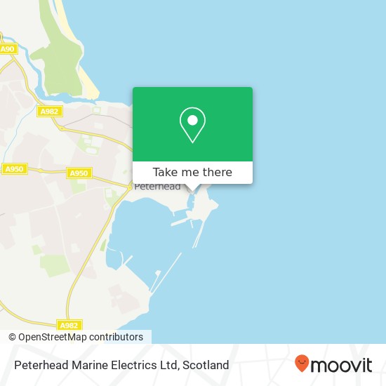 Peterhead Marine Electrics Ltd map