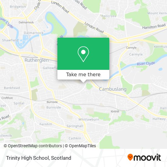 Trinity High School map
