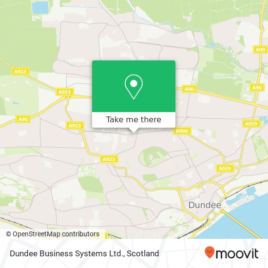 Dundee Business Systems Ltd. map