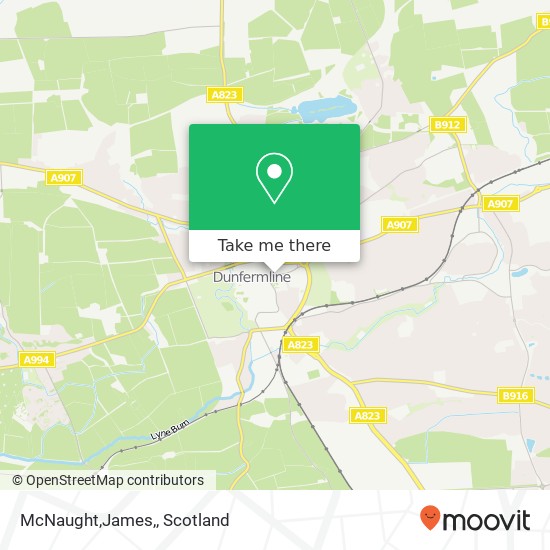 McNaught,James, map