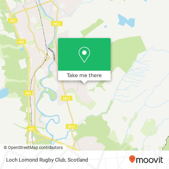 Loch Lomond Rugby Club map